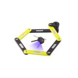 Antifurt pliabil EXTEND COBALT 50, Negru/Galben