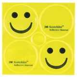 Stickere reflectorizante M-WAVE "REFLICKERS SMILE"