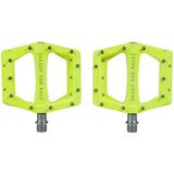 PEDALE CUBE RFR FLAT RACE NEON YELLOW