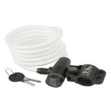 Antifurt cu cheie M-WAVE "S 10.18", alb