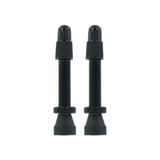 Set valve presta tubeless Var Tools din aluminiu 35 mm negru 2 buc