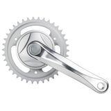 Angrenaj metal/aluminiu 1 v M-WAVE 38 T 170 mm