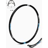 Janta CROSSER X6 27.5   36H negru / albastru - capsata