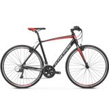 Bicicleta Fitness Kross Pulso 2.0, Negru-Rosu-Argintiu