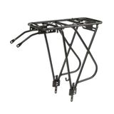 Portbagaj spate M-Wave "TRAVELLER A II", aluminiu, 24"-29", negru