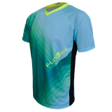 Tricou FUNKIER Termoli Enduro Men S/S - Blue/Green M