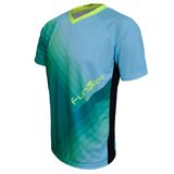Tricou FUNKIER Termoli Enduro Men S/S - Blue/Green L