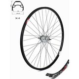 Roata CROSSER X11 36H 28 Spate  viteze in butuc SHIMANO ASG3C41A2775