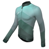 Tricou FUNKIER Piacenza-L-2 Pro Men L/S - Ocean Green L