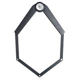 Incuietoare pliabila AXA Toucan 120cm/6 gri inchis