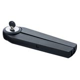 Incuietoare pliabila AXA Toucan 80cm/4 gri inchis