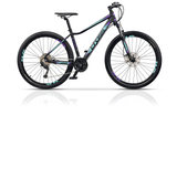 Bicicleta MTB Hardtail Cross Causa SL3,  27.5, Negru-Albastru-Violet