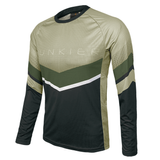 Tricou FUNKIER Turone Enduro LS - Olive Green XL