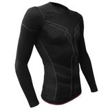 Bluza termica FUNKIER Merano Kids Seamless Tech Baselayer - Black 12/14 ani (XXS/XS)