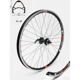 Roata CROSSER X3 36H 26 Fata QR Disc Negru