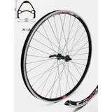 Roata CROSSER X3, 36H, 28", Fata, QR, Negru
