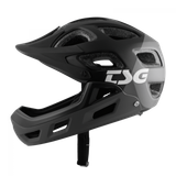 Casca MTB TSG Seek FR Graphic Design - Flow Grey-Black