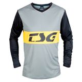 Tricou TSG Walf L/S - Grey Black XS