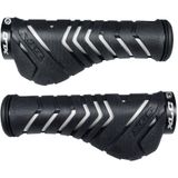 MANSOANE XLC ERGONOMIC LOCK-ON GR-S30 130 MM BLACK/WHITE