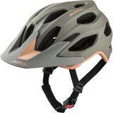 Casca MTB Alpina Carapax 2.0, moon/grey/peach matt