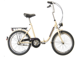 BICICLETA KENZEL 20 CAMPING CLASSIC 3 VIT 5 BEJ