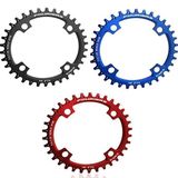 Foaie angrenaj Fouriers Narrow Wide, 34T, PCD 104, negru