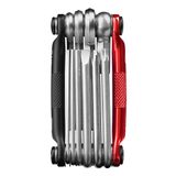 Multi Tool Crank Brothers M10 Black Red, Culoare: Red
