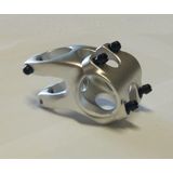 PIPA ZOOM TEQUILA TDS-RD605-8FOV ALU 3D FORJAT 31.8MM RIDICARE -12 40MM ARGINTIU ANODIZAT