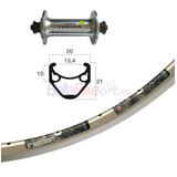 Roata fata MAVIC 13-622, TIAGRA silv. 32h. QR RYDE Racer