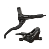 Frana pe disc Shimano BL-MT401(R) BR-MT420(R) fara adaptor placute resin fara aripioare de racire furtun SM-BH90-SS 1700mm negru