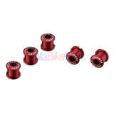 Surub de prindere pt foaie angrenaj, 5 buc/set, 5mm, rosu