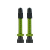 Set valve presta tubeless Var Tools din aluminiu 35 mm verde 2 buc