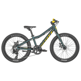 Bicicleta Copii Scott Scale 20 Rigid, verde-galben