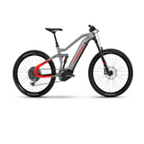 Bicicleta Electrica FS Haibike AllMtn 6, i600Wh, Gri-Rosu