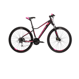 Bicicleta MTB Hardtail Kross Lea 6.0, Negru-Roz