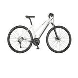 Bicicleta Trekking Scott Sub Cross 20 Dama, Alb-Albastru
