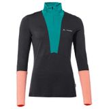 Bluza Dama Vaude Monviso Black cu lana Merino, Mărime: M