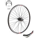 Roata CROSSER X2 36H 26" Spate QR Disc capsata Negru