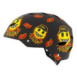 Casca ciclism copii O'Neal Dirt Lid Emoji, negru-galben