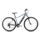 Bicicleta electrica de trekking femei Romet Orkan 1 D RM Integrat L/20 Albastru/Negru 2023