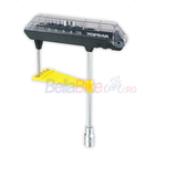Unelte chei dinamometrice Topeak Torq Bit  Tps-sp07 3-12Nm 5 cap Imbus 3/4/5/6 + T25 Hard-Steel