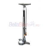 POMPA ATELIER BIKEFORCE CU MANOMETRU 160 PSI OTEL SV/FV  BA-01