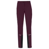 Pantaloni Dama Softshell Vaude Larice Cassis, Mărime: M