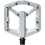 PEDALE CRANKBROTHERS STAMP 2 SMALL RAW SILVER
