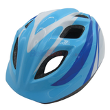 Casca Copii BikeFun Junior, albastru-alb