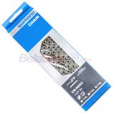 Lant Shimano CN-HG93, 118 zale, 9 viteze, argintiu