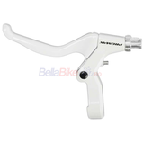 Manete frana aluminiu Promax, alb