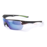 Ochelari Ciclism Bikefun Target EL Negru #2 smoke lens, Albastru revo C3 + 2 lentile