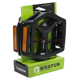 Pedale Bikefun Jump alu Negru