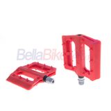 Pedale plastic cu rulmenti HT-PA 12, rosu